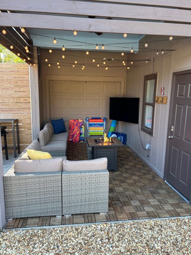 30A - Stay at Sandy-Dune - Pool Area Features - Private Entertainment Area